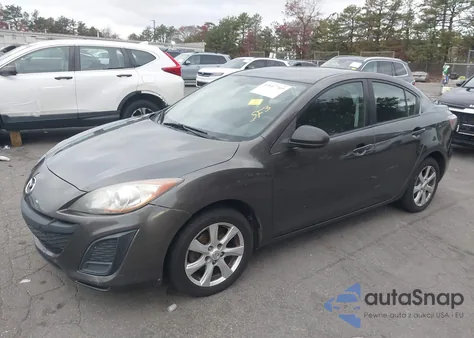2010 Mazda Mazda3 I Touring z USA, uszkodzony, nr VIN JM1BL1SG3A1283893